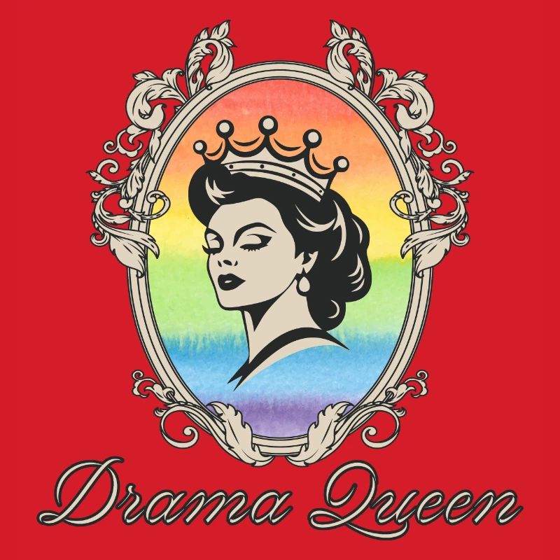 Drama Queen Regenbogenkrone