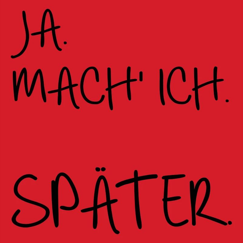 Prokrastination SPÄTER
