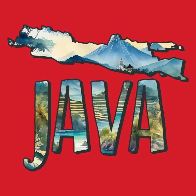 Watercolor Map Java