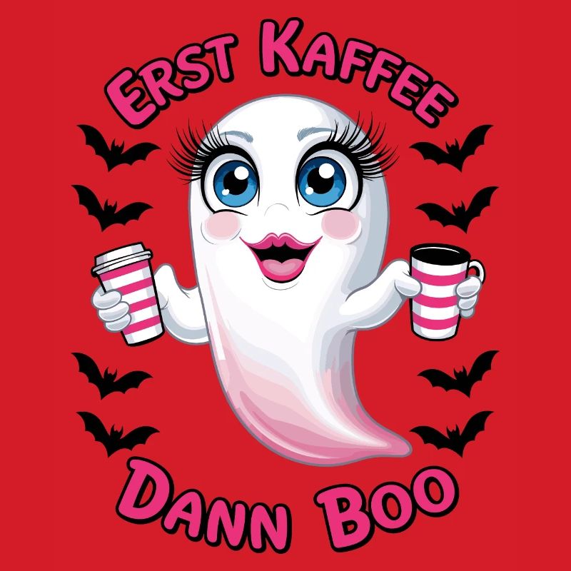 Süßer Geist mit Kaffee