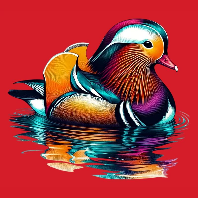 Mandarin duck