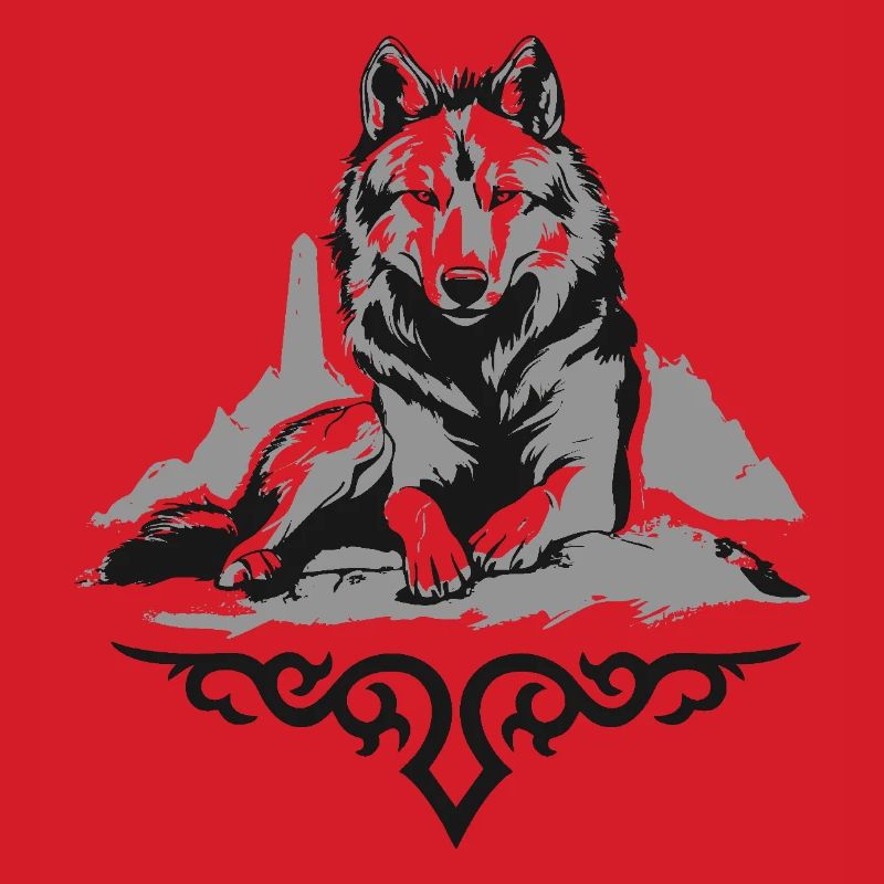 Wolf des Kaukasus
