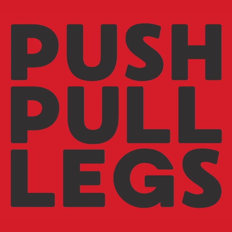 Push Pull Beine Repeat Trainingssplit