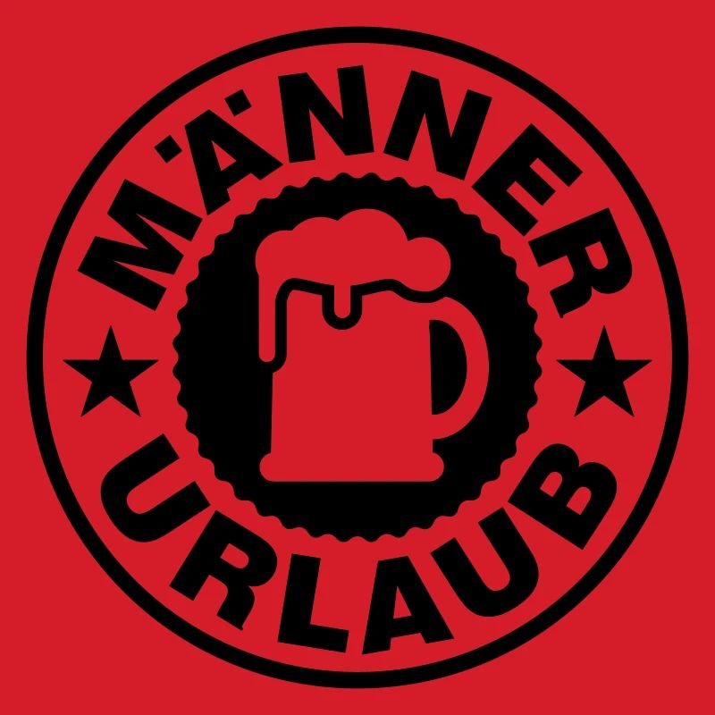 Männer Urlaub Bier