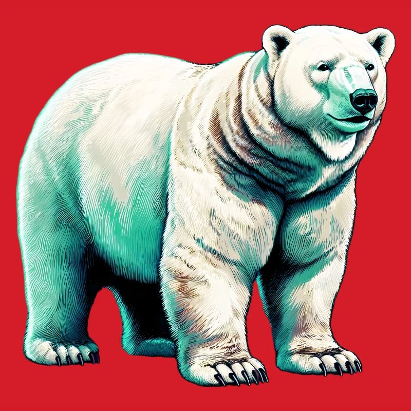 Weißer Eisbär
