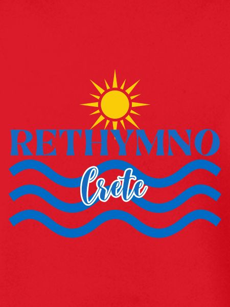 Rethymno Sunset Wave Design