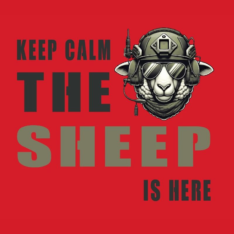 Mouton – Conception Keep Calm