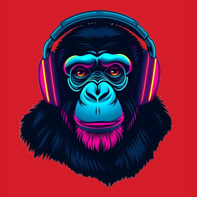Monkey as DJ