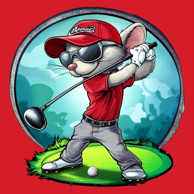 Mäuse Golfer / Golf Maus