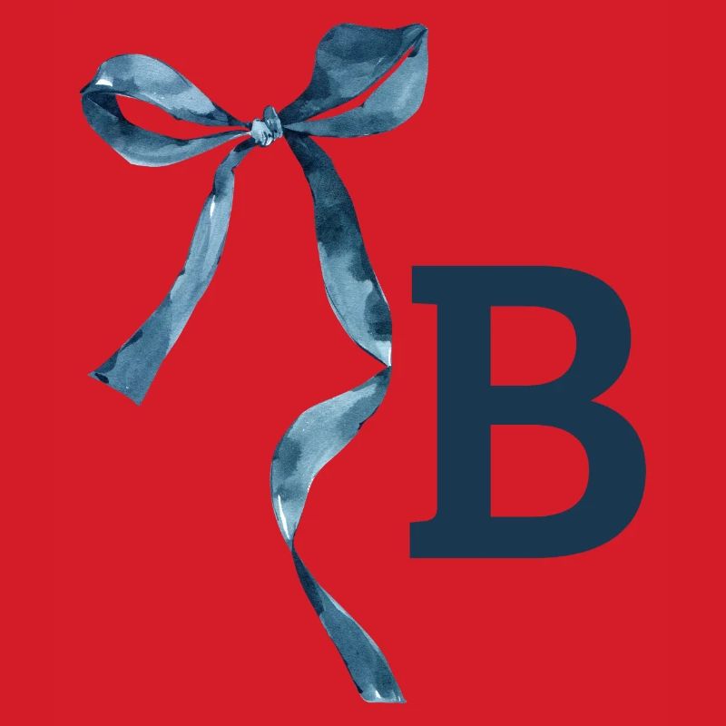 Monogramm b Geschenkidee