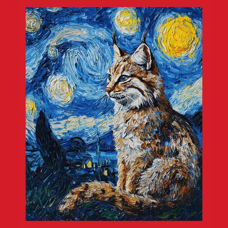 Luchs Van Gogh Style Starry 