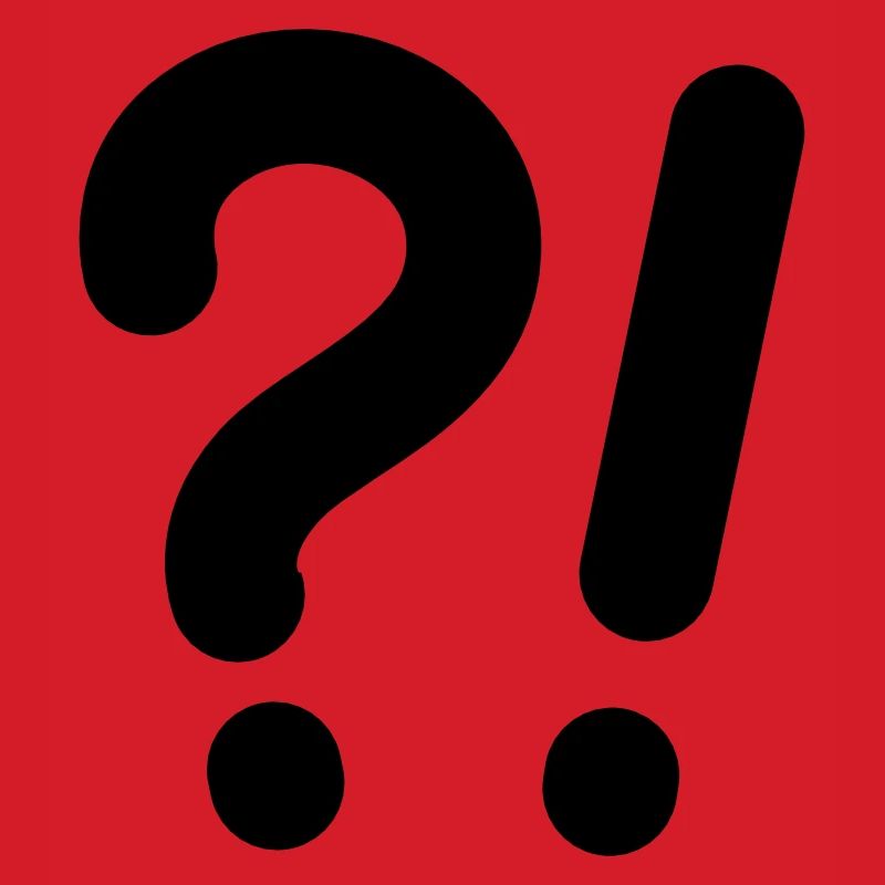 Question marks and exclamation marks