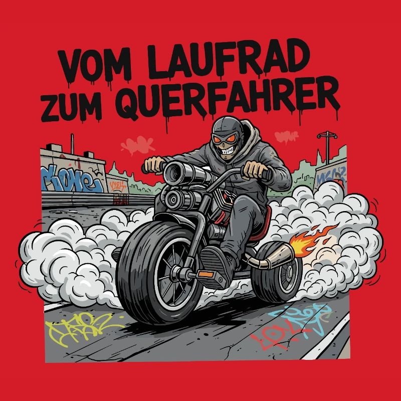 Vom Laufrad zum Querfahrer