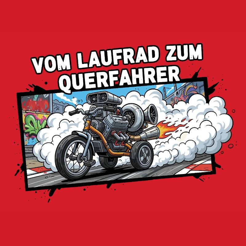Vom Laufrad zum Querfahrer