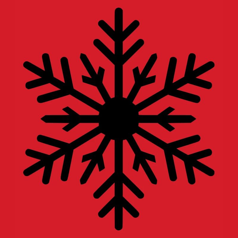 Flocon de neige, cristal de glace, couleur variable