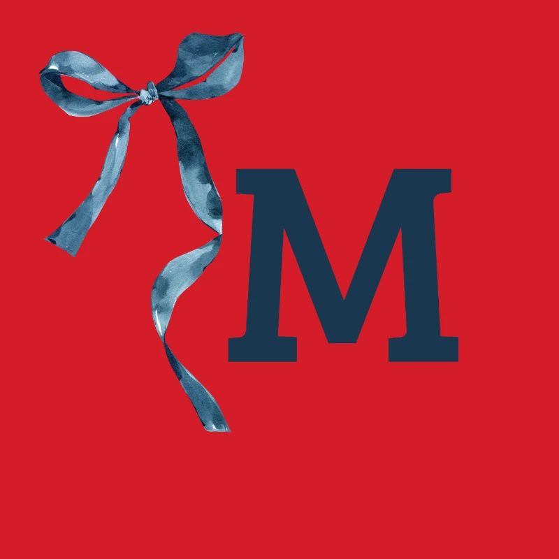 Monogram m gift idea