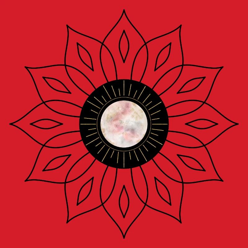 Mandala-Rosette
