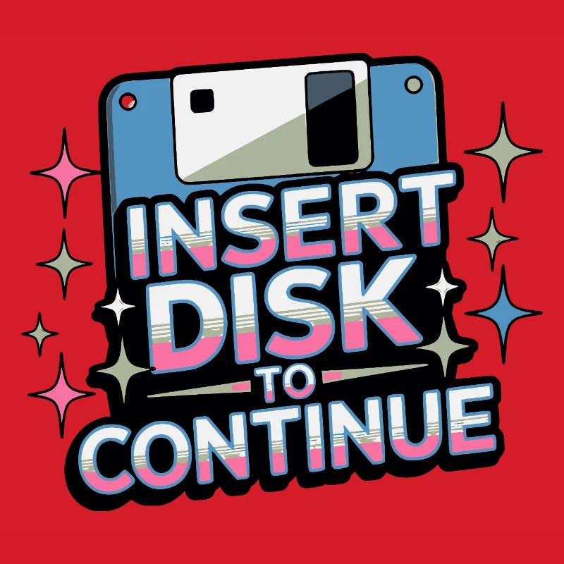 Y2K Retro – Insert Disk to Continue