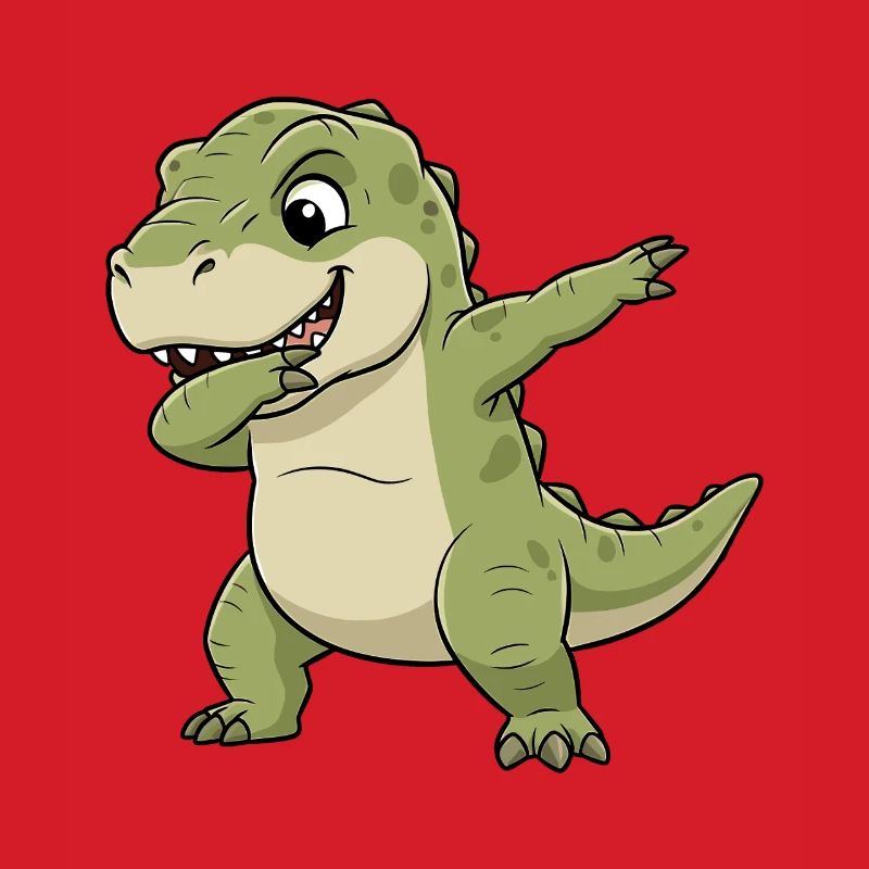 Gefährlicher Dabbing T-Rex