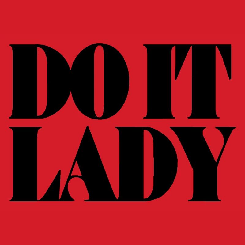 do it lady - schwarz