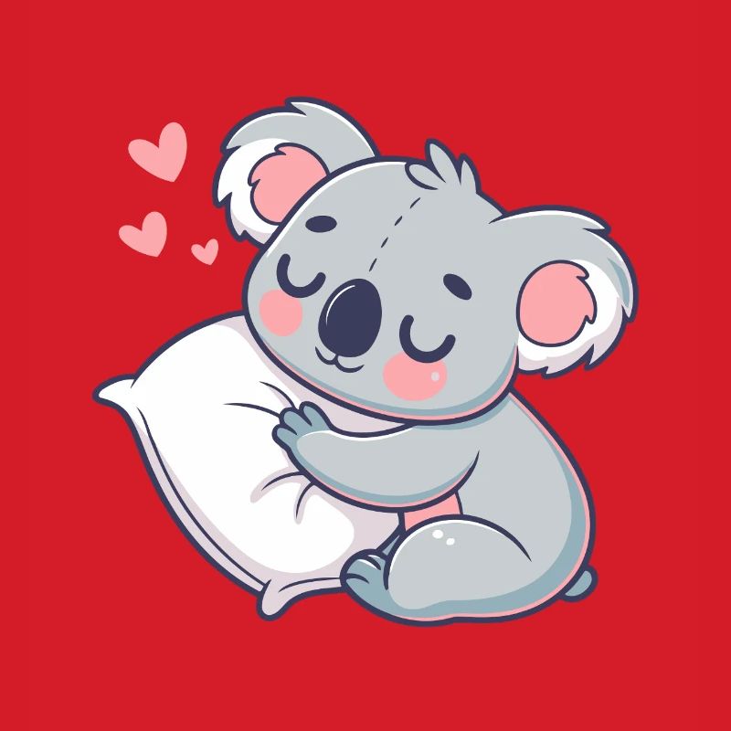 Koala Kuscheltier Süßes Herz