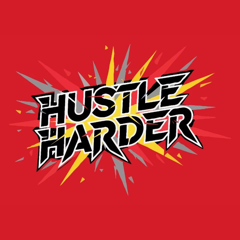 Hustle Harder Graffiti Pulse