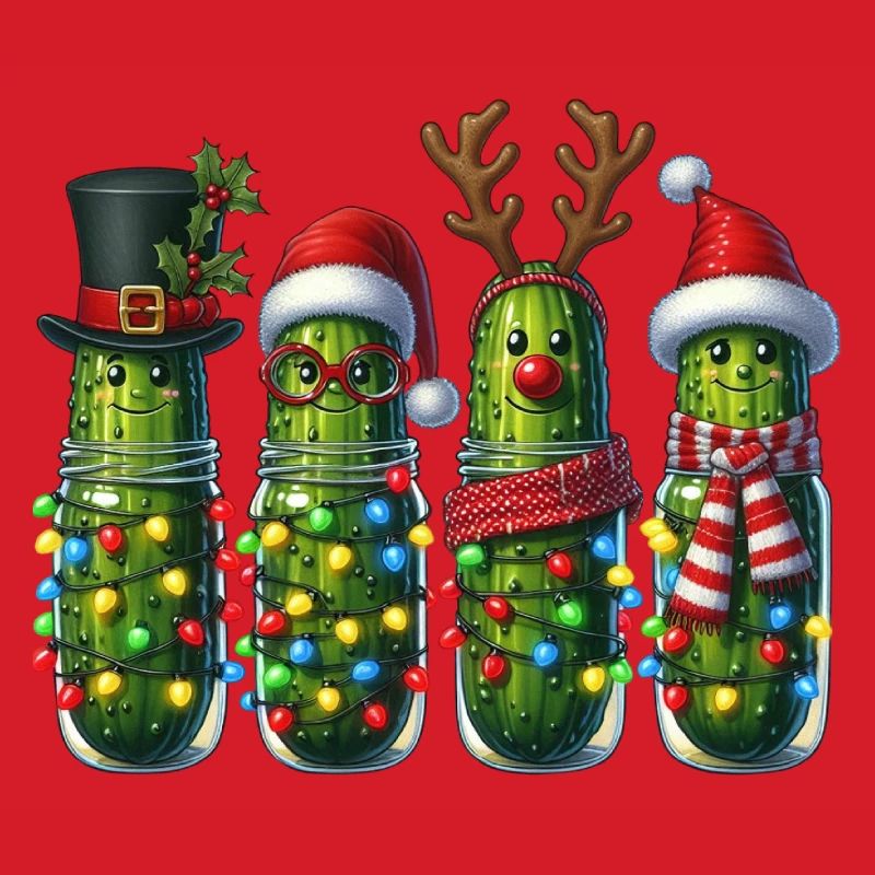 Cucumbers Christmas Squad Lights
