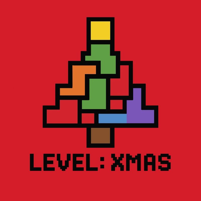 LevelXmas Pixel Tree