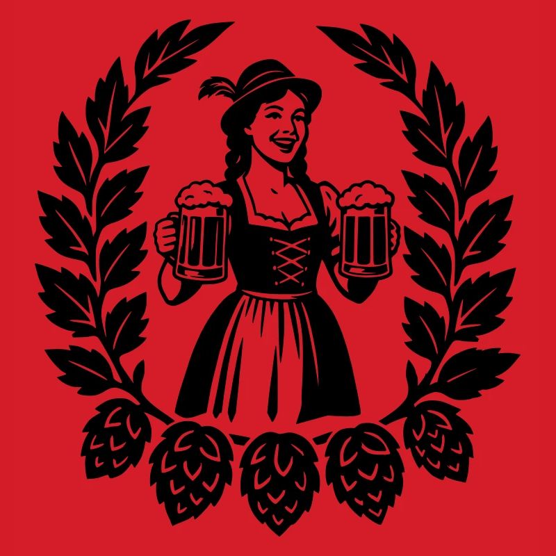 Bier Mädchen