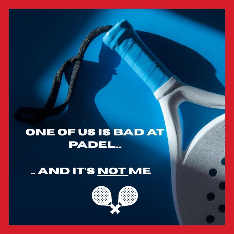 Padel Spruch Tee