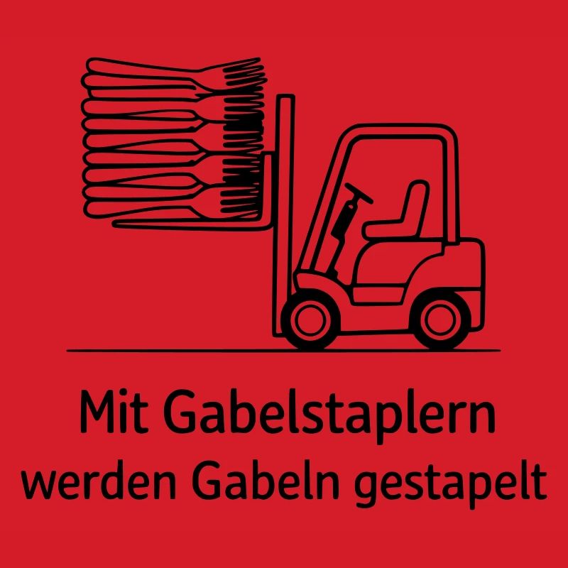 forklift pun fork stacking