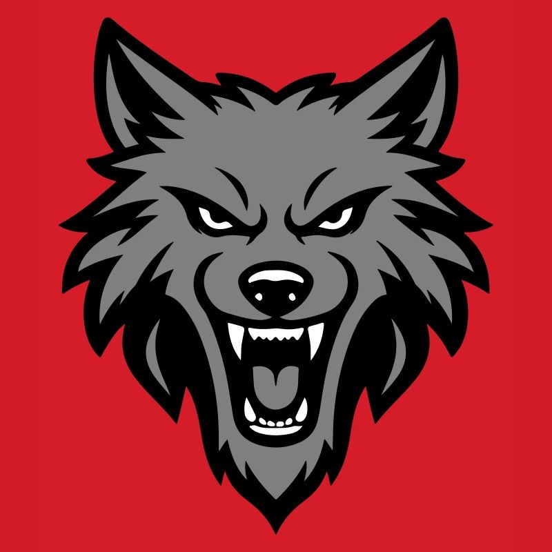 Wolf Kopf Logo