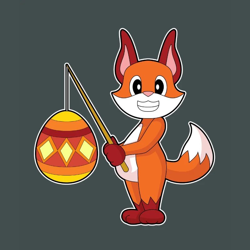 Fuchs Ostern Angeln
