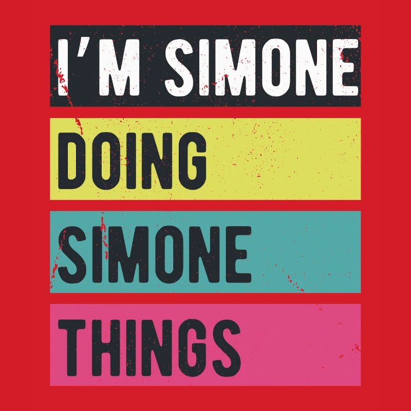 I’m Simone Doing Simone Things Retro Colors