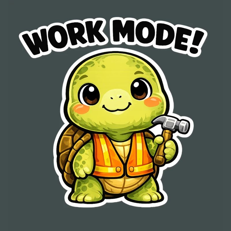 Arbeitsmodus Schildkröte Bauheld