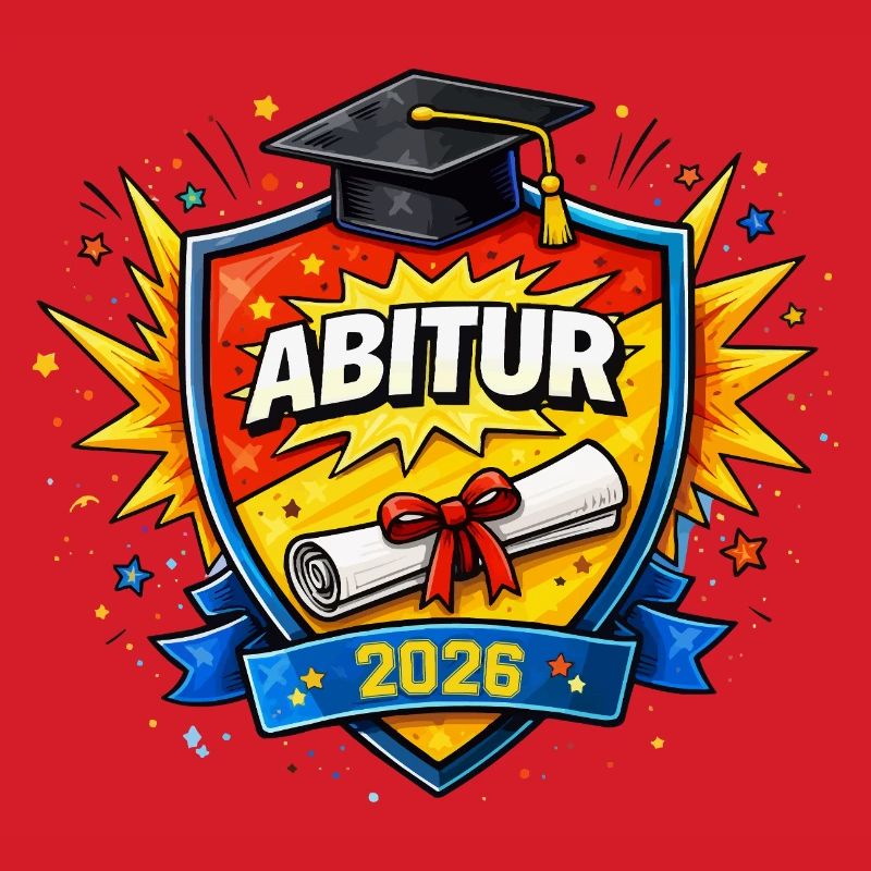 Abitur 2026 Schild – Abschlusslogo