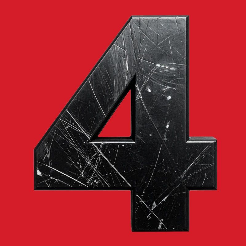 Four Metal Scratch Texture