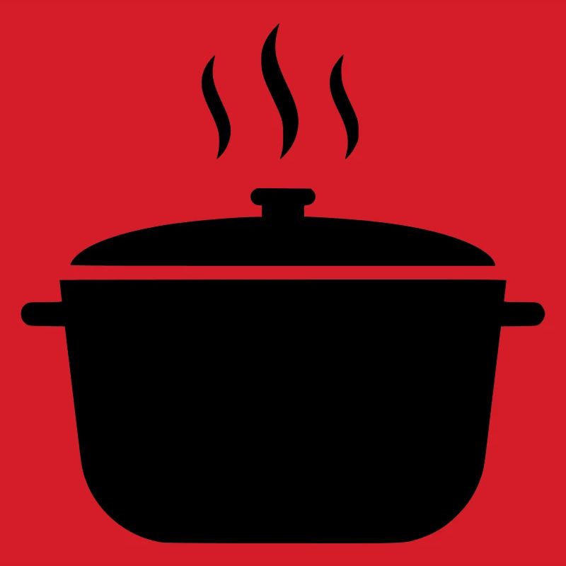 Kochtopf Suppe Dampf Icon