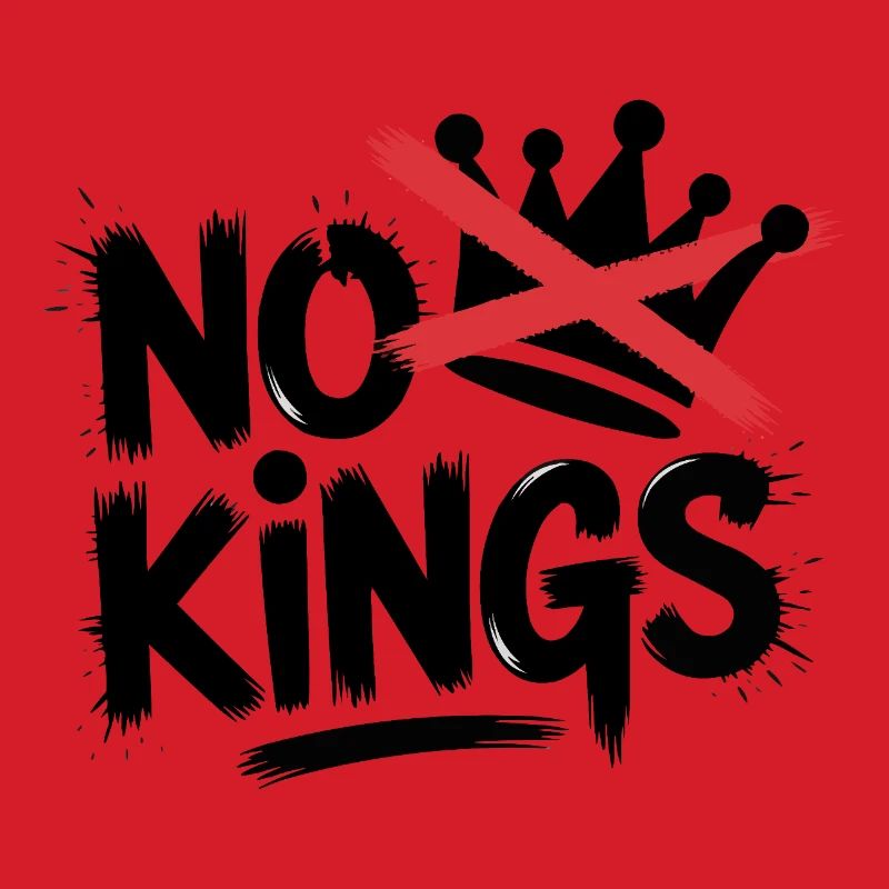 No Kings Statement Design