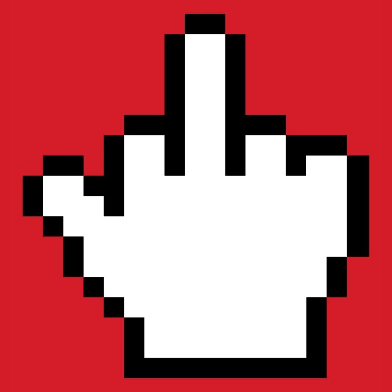 Mouse Hand Middle Finger Mouse Pointer