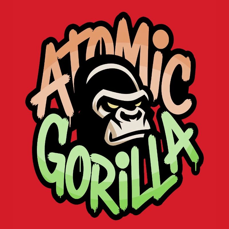 Atom-Gorilla-Graffiti