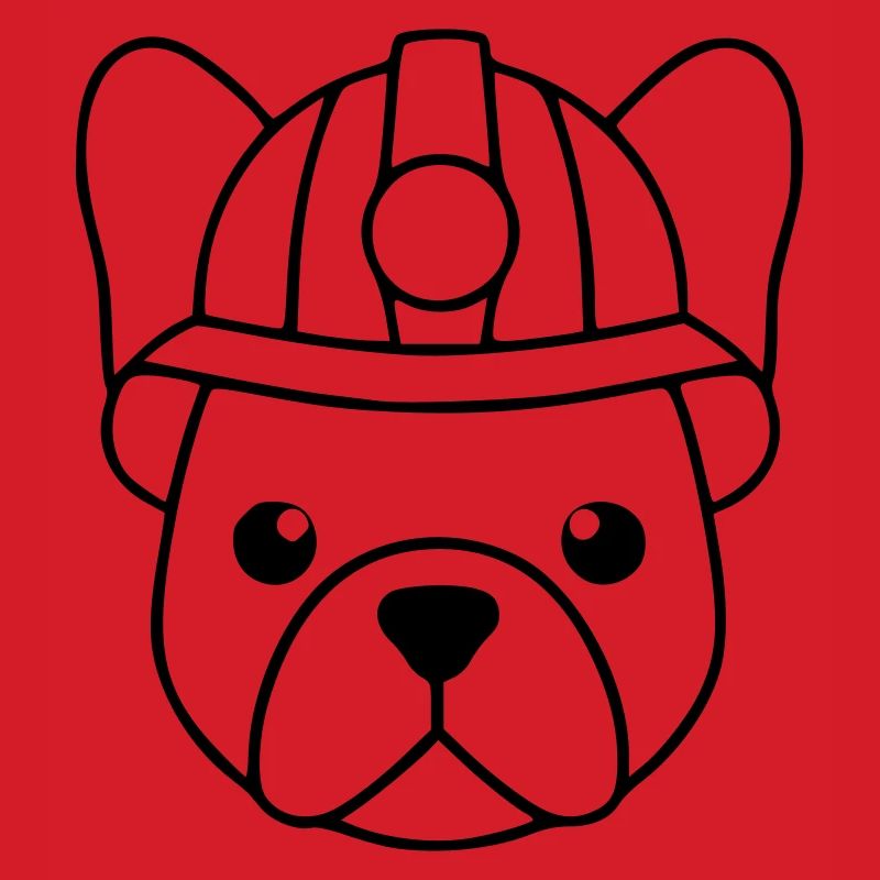 Frenchie Bergarbeiter Helm Lampe