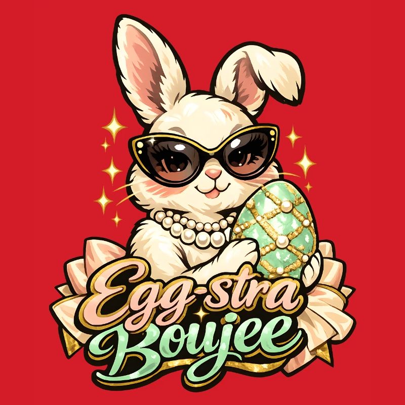 Egg-stra Boujee Osterhase Ostern