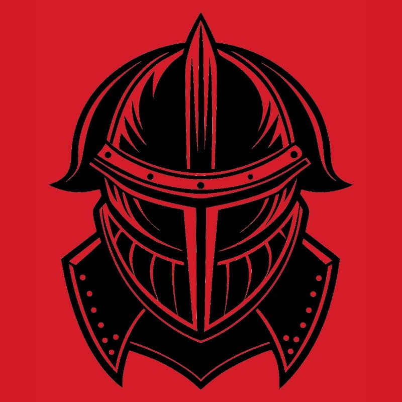 Knight helmet