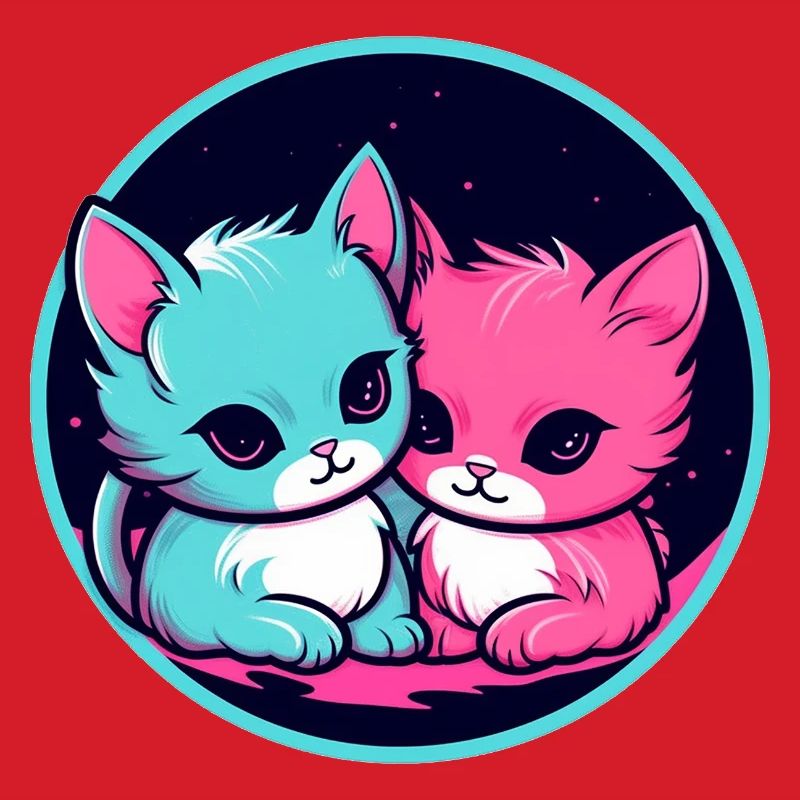 Kitten Duo Neon