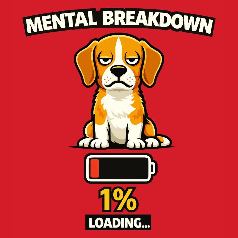 Mental Breakdown Beagle Loading