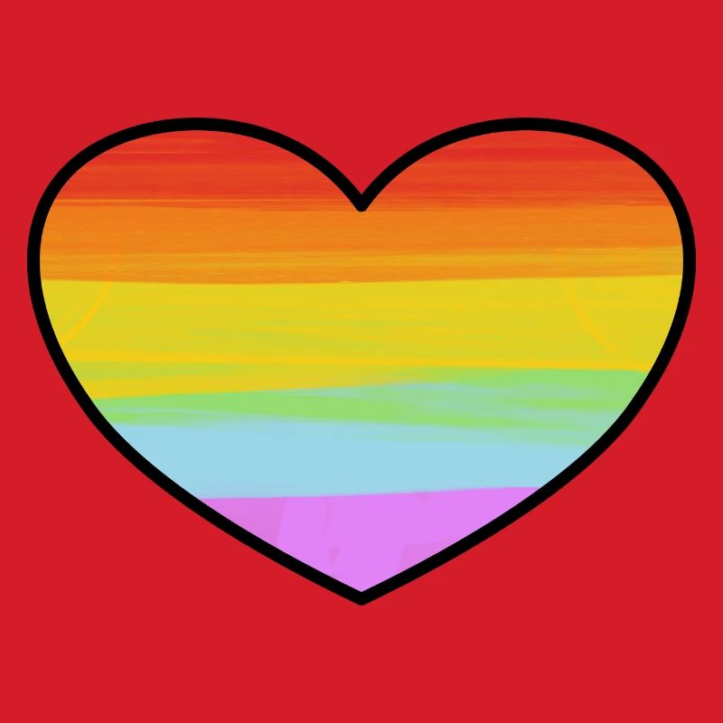 Regenbogenstolzherz