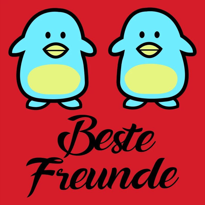 Pinguine Beste Freunde