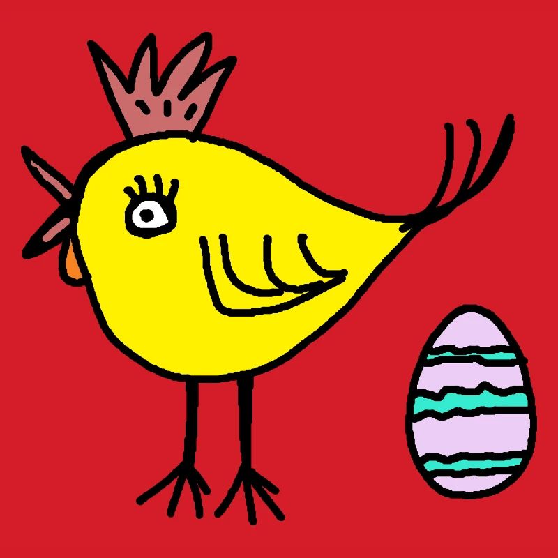 Chicken Chick Egg Easter Easter Egg Kids