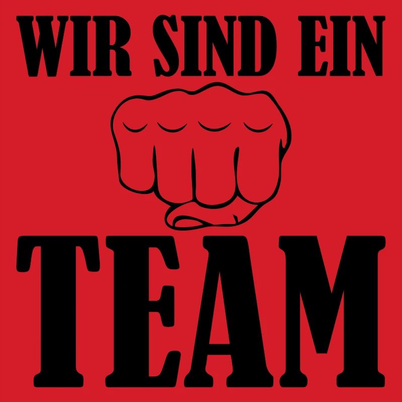 Wir sind ein Team